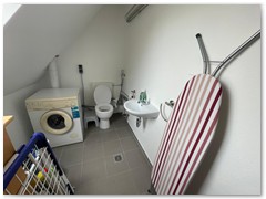 Abstellraum mit WC